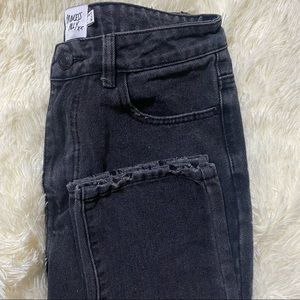 Princess polly black high rise jeans